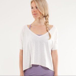 Lululemon My Mantra High Low Hem Short Sleeve